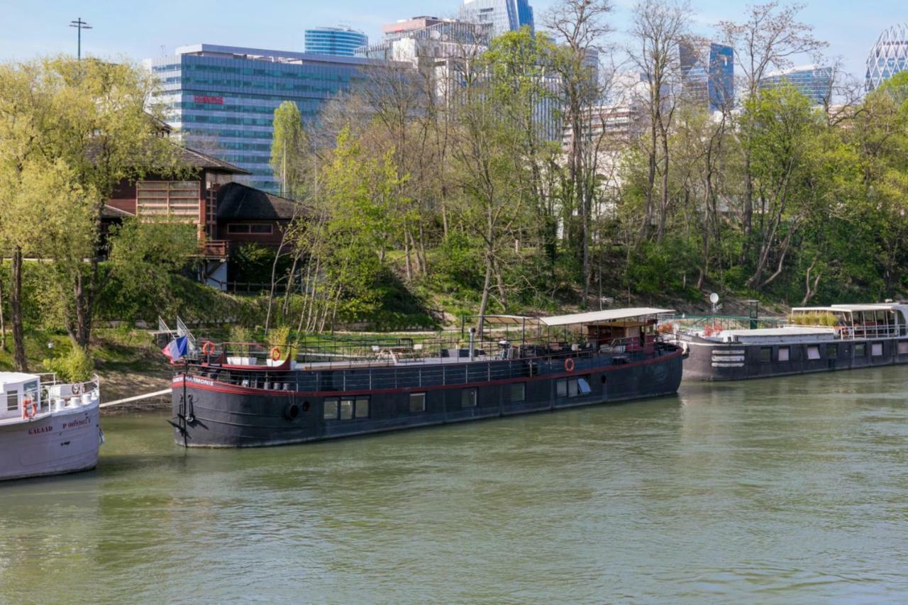 Grande Peniche 4 Ch - 10 Pers -Paris - Ile De Puteaux- Terrasses Βίλα Εξωτερικό φωτογραφία