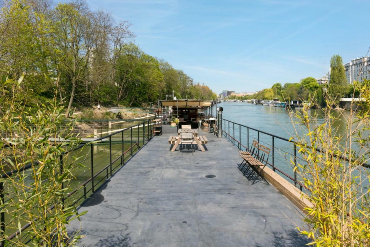 Grande Peniche 4 Ch - 10 Pers -Paris - Ile De Puteaux- Terrasses Βίλα Εξωτερικό φωτογραφία