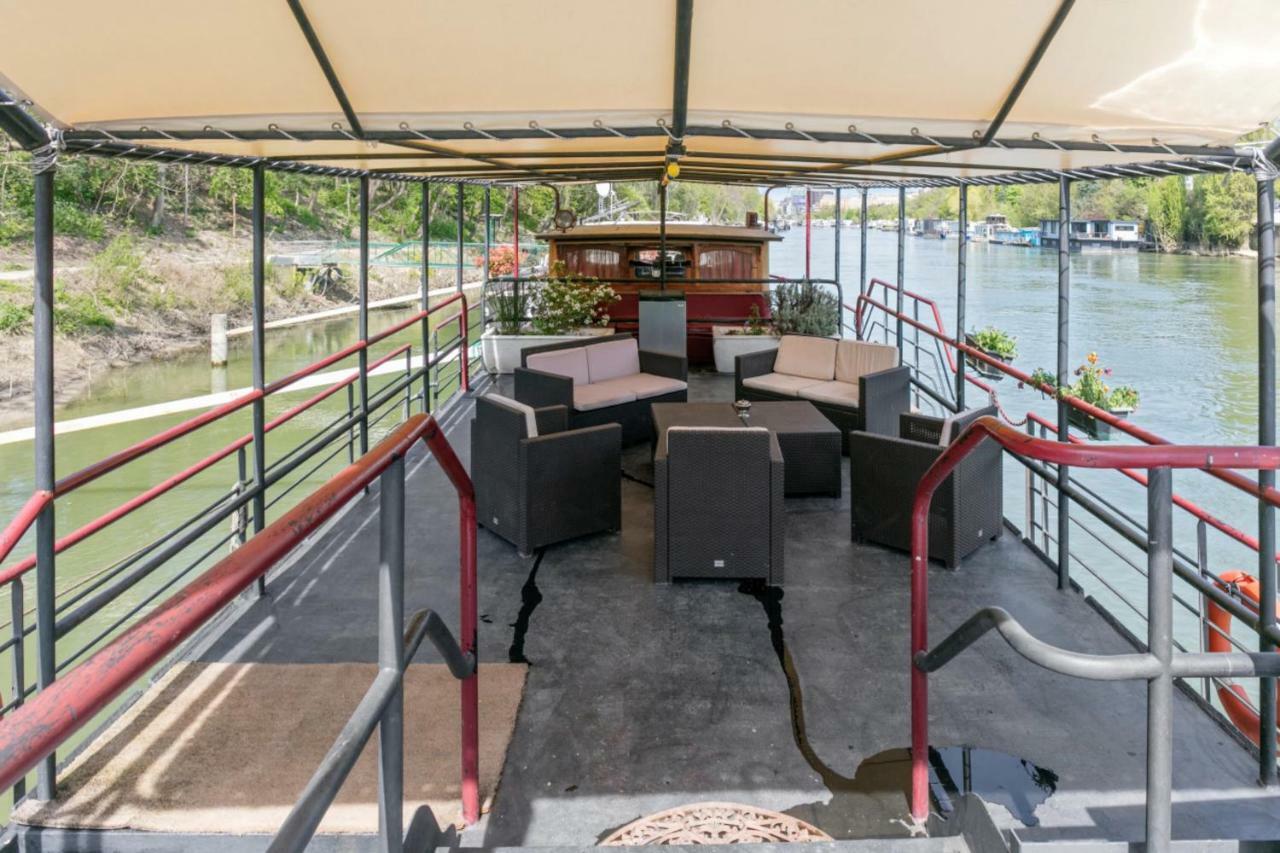 Grande Peniche 4 Ch - 10 Pers -Paris - Ile De Puteaux- Terrasses Βίλα Εξωτερικό φωτογραφία